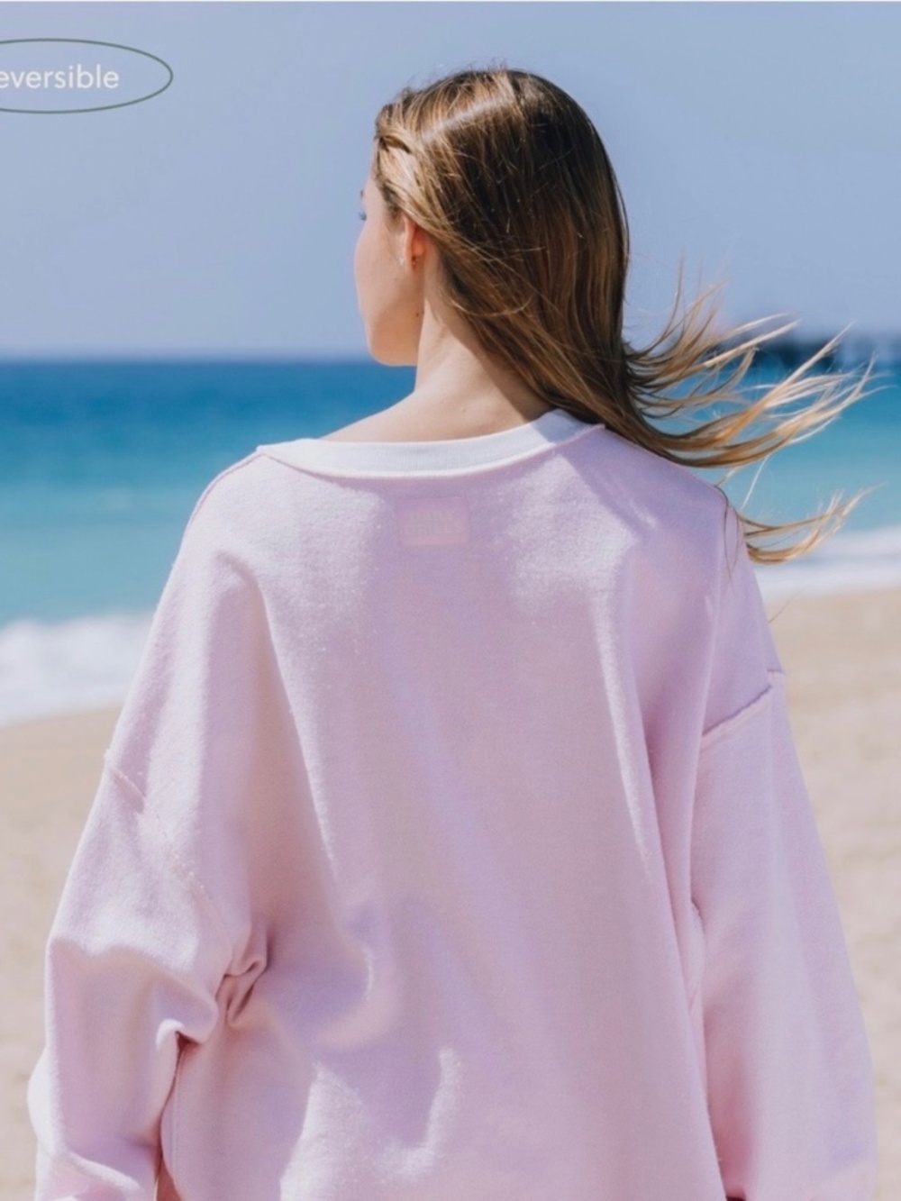 Daily Drills x The Bar Reversible Oversized Crew - Picture 5 of 5